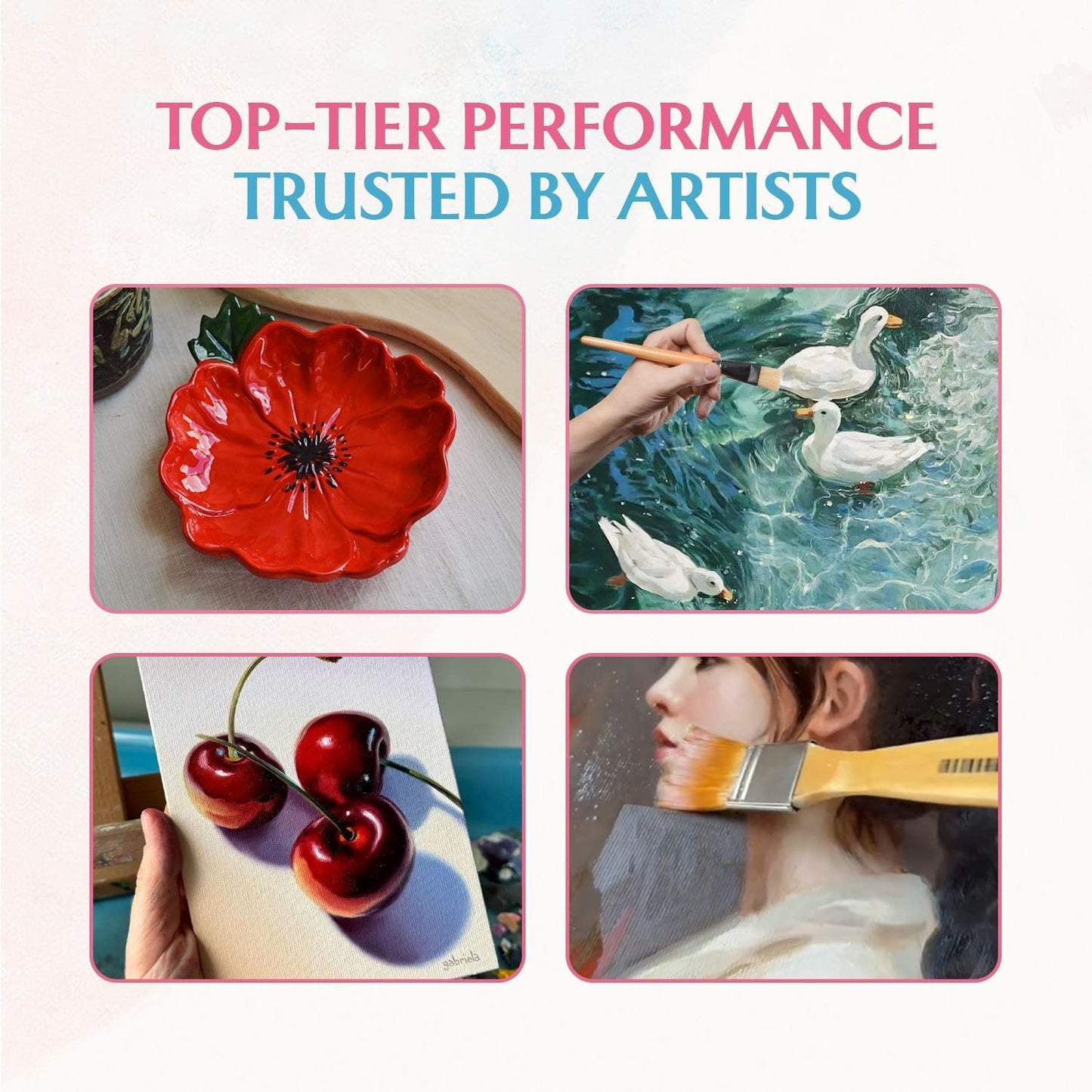 GRANOTONE Acrylic Artist's Varnish | High Gloss Finish | Non-Yellowing | Non-Toxic | Anti-Crazing | for Pro Artists, Hobby Painters & Kids | Made in India | 100 ML (3.38 fl oz)