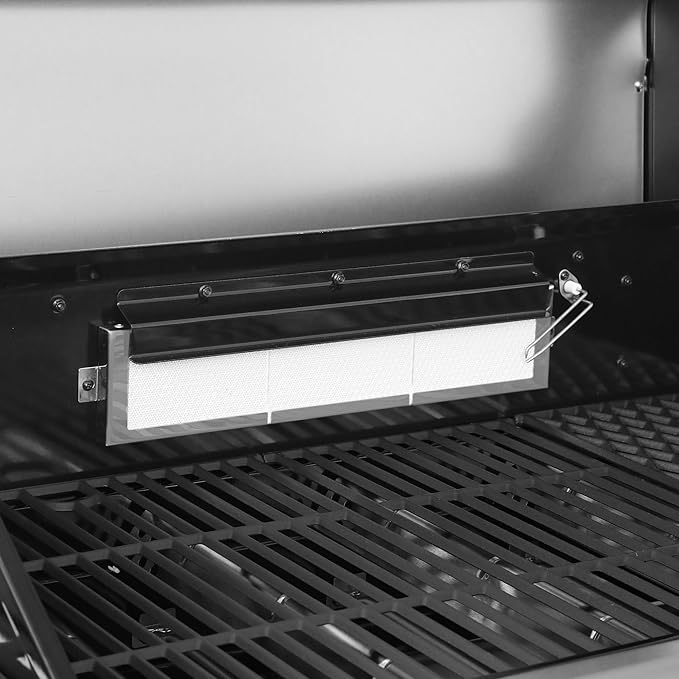 Royal Gourmet GA5403C 5-Burner Propane Gas Grill with Side Burner & Warming Rack, Outdoor BBQ Grill with 74,000 BTUs Output & 738 Sq. in. Cooking Area for Outdoor Barbecue, Coffee