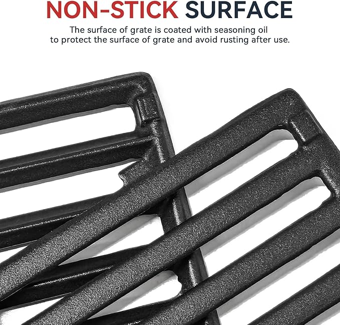 66095 66802 Genesis II Grill Grate Replacement Parts for Weber Genesis II 300 Series, Weber Genesis II E/S/SE-310, II E-315, II E-325, II E-330, II E/S/SE-335, II S-345, 18.75 x 13.25'', 2 Pack