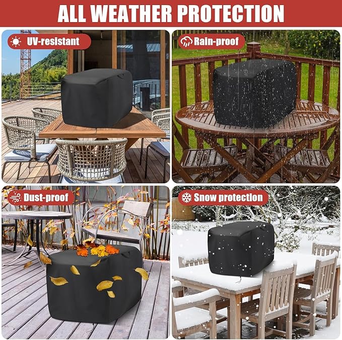 Pizza Oven Cover compatible with Ooni Volt 2 Electric Indoor Pizza Oven,Waterproof Versatile Countertop Electric Toaster Oven Covers(Cover Only) - 21.5"D x 17.4"W x 10.4"H