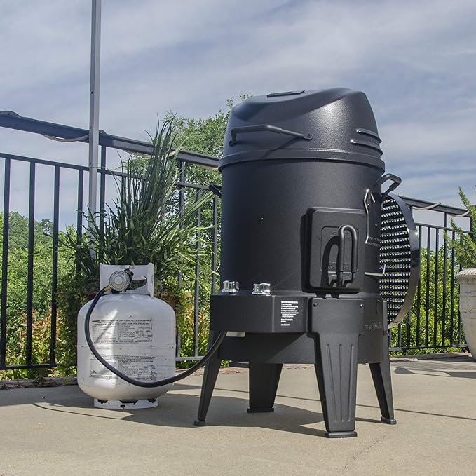 Charbroil The Big Easy® TRU-Infrared 3-in-1 Smoker, Roaster & Gas Grill, Black - 14101550