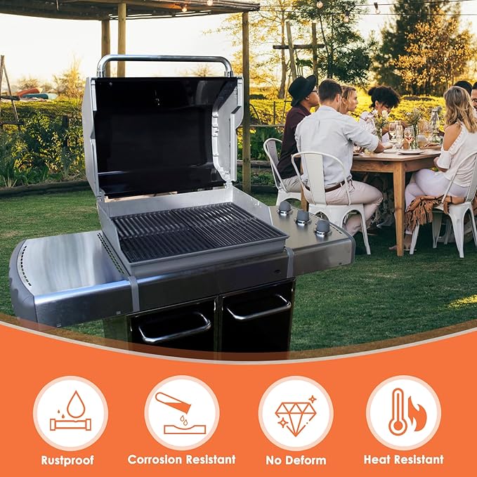 91354 Grease Tray for Weber Spirit 310 and 320 Series Grills with Side Control Panel, Drip Pan Tray for Weber Spirit E-310 E-320 (Made in 2009 and 2012), Grease Tray for Weber 91354 Parts
