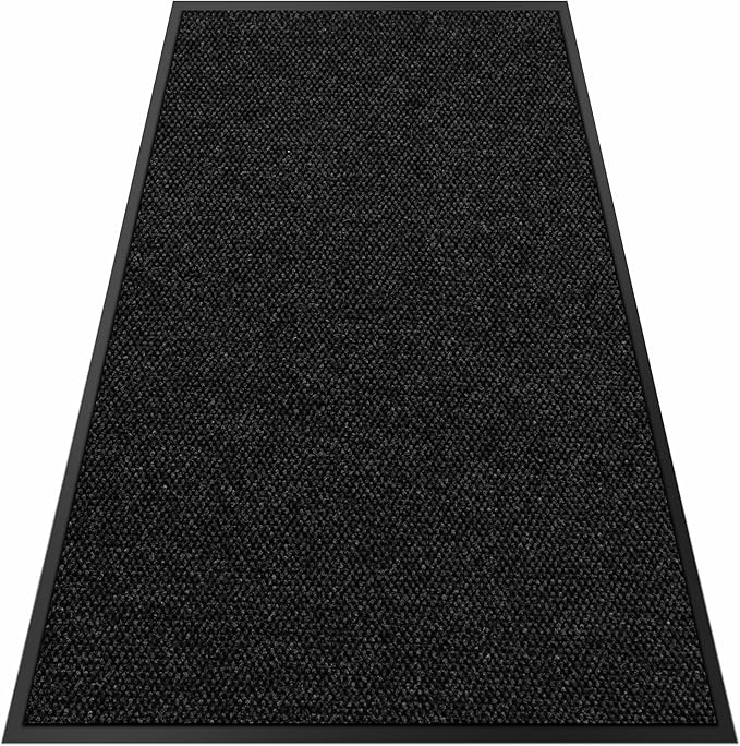 4′ x 37′ Front Door Mat Indoor Outdoor Entrance, Commercial Floor Mat Heavy Duty Dirt Trapper Entryway Doormat, Custom Size Non Slip Rubber Backing Welcome mat, Door Mat for High Traffic Area