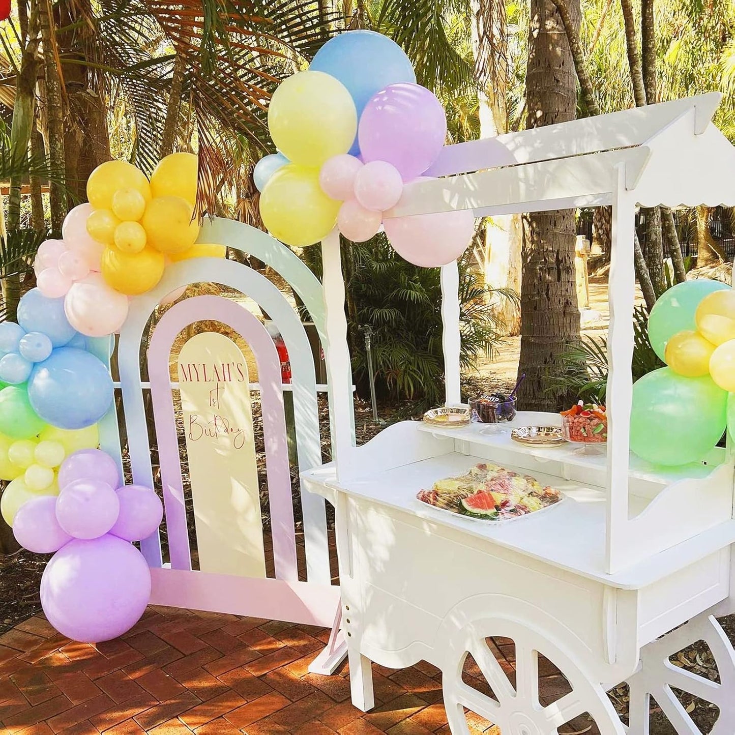 WISYOK 4000 Pcs Glue Points for Balloons, Removable Double-Sided Adhesive Points, Craft, Wedding Decoration Point Stickers