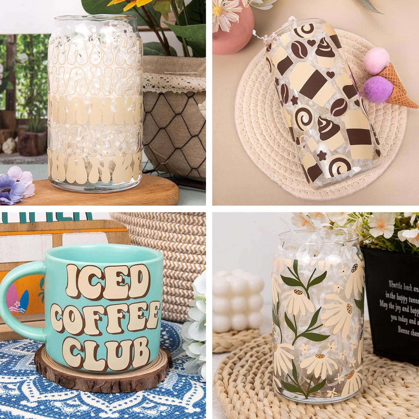 TECKWRAP Permanent Adhesive Vinyl 12" x 10ft, Matte Beige