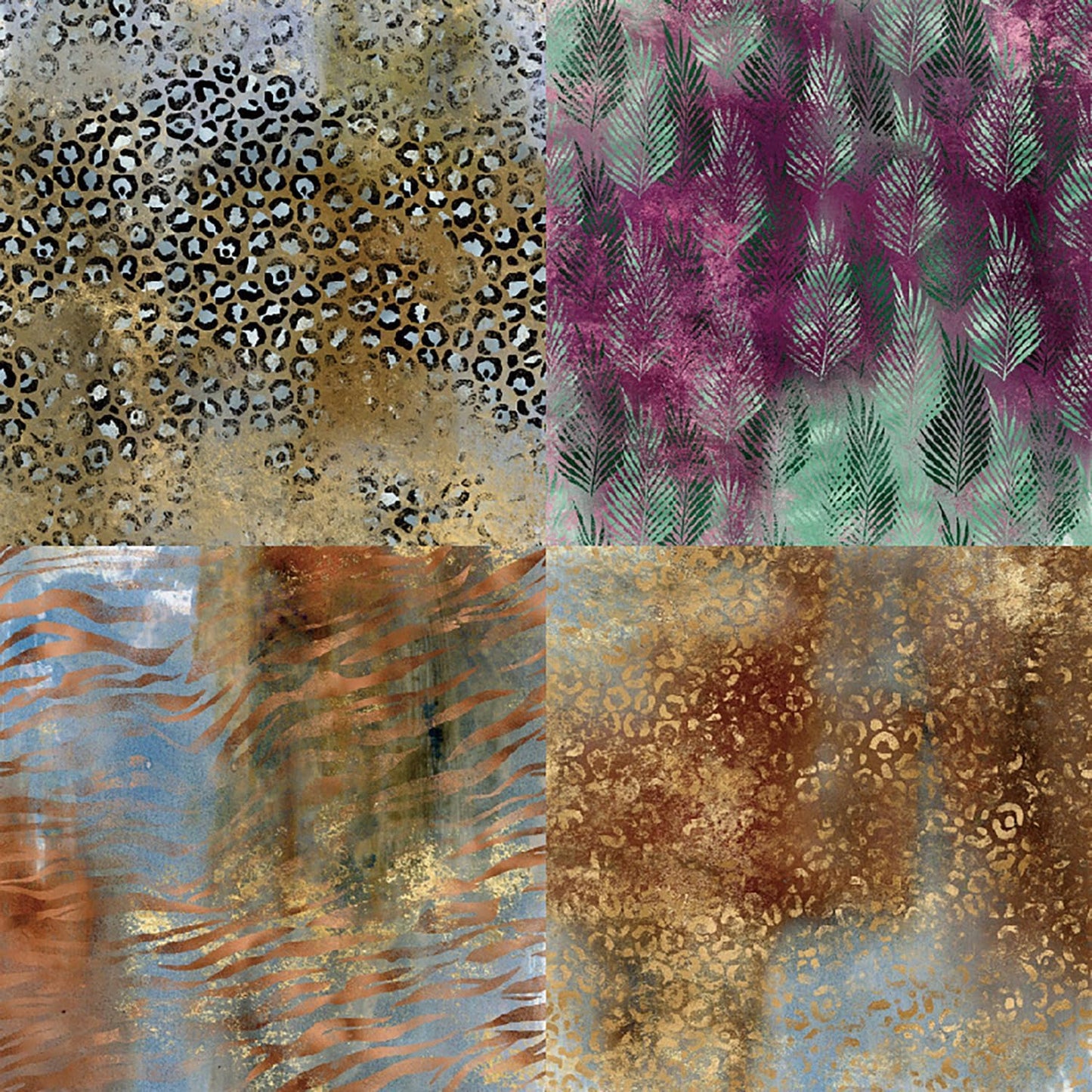 YASMEN 6"x6" Scrapbook Paper Pad - 24 Sheets of Patterned Cardstock for Card Making, Scrapbooking, Junk Journal, DIY Gift Cards - Single-Sided Decopodge Decorative Craft Paper