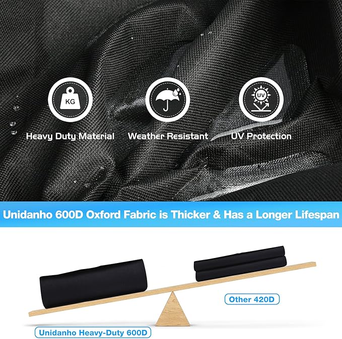 Vertical Smoker Cover for Pit Boss Wood Pellet 4/5-Series PBV4PS1 PBV5PW1 PBV4PS2 PBV5P1 Pro Series 4 BBQ Weather-Resistant Outdoor Grill Cover Pitboss 73550 73040