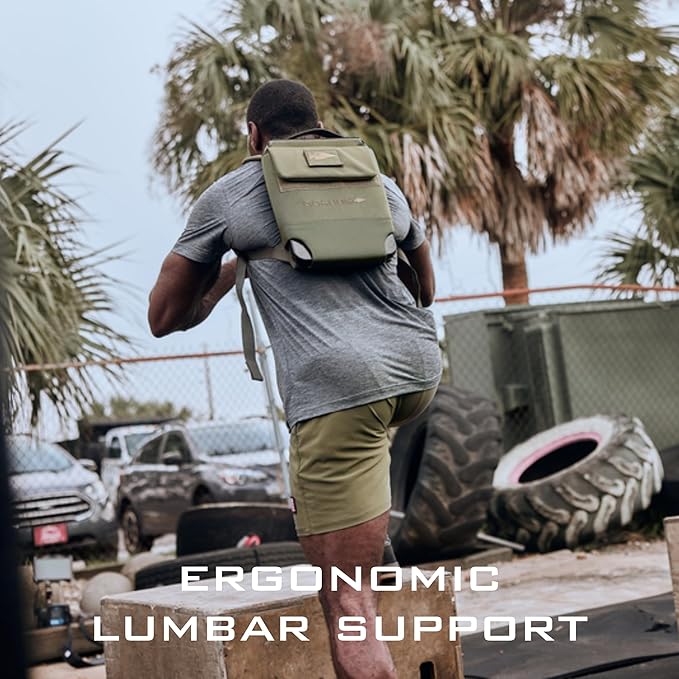 GORUCK Ruck Plate Carrier 3.0 - Streamlined Weighted Rucking Backpack w/Ergonomic Back Support & Extra Padded Straps - Compatible Ruck Plates, Ranger Green