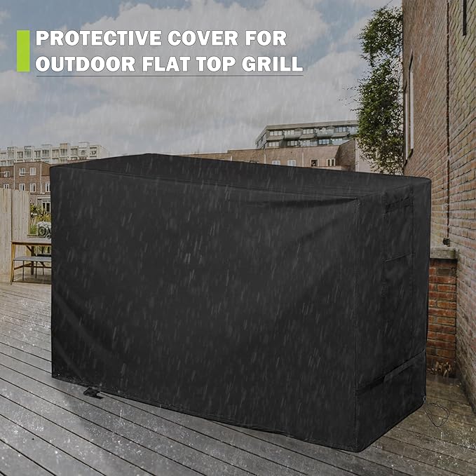 Grill Cover for Blackstone Culinary 36" Griddle Deluxe 2361, Outdoor Griddle Cover for Blackstone Culinary 36in Griddle Deluxe with Extendable Side Table 2362, Protective Flat Top Grill Cover