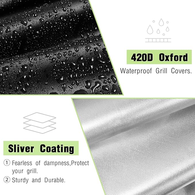 Pizza Oven Cover for Cuisinart CGG-403 3-in-1 Portable Pizza Oven,Waterproof Pizza Grill Cover All Season Protection (27.9 x 21.2 x 17.7 inch)