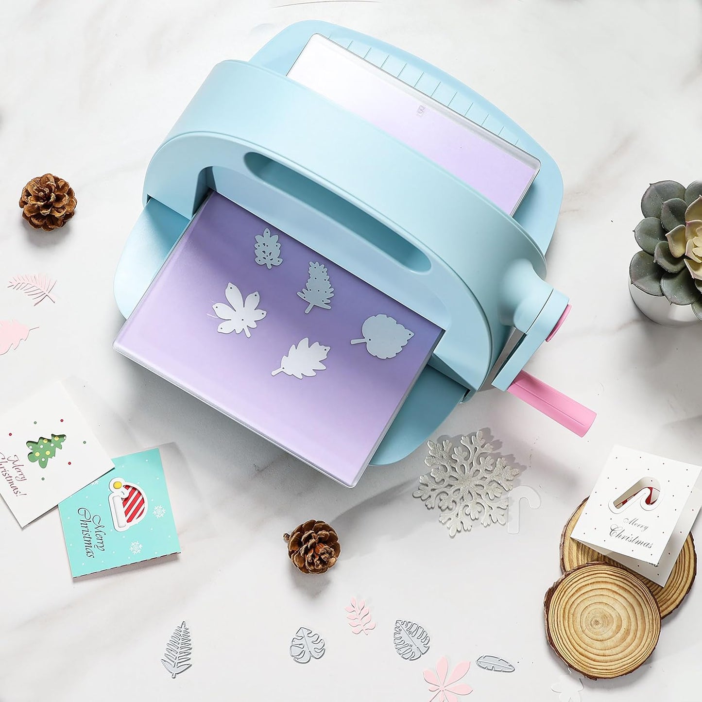 OFFNOVA Die Cutting and Embossing Machine, 8.5" Opening, for Dies and Embossers, Card Making and Scrapbooking Supplies Tools, Perfect for Invitations, Birthday Cards, Greeting Cards