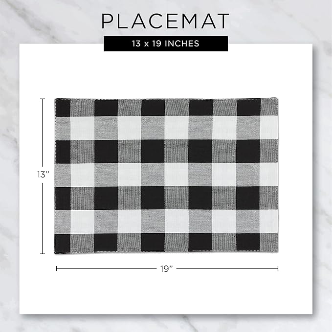 DII PVC Tabletop Collection Woven Indoor/Outdoor, Placemat Set, 13x17.25, Stone, 6 Piece