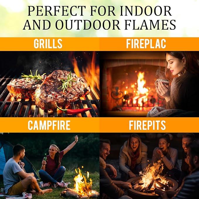 Mini Fire Stick, 4'' Kiln-Dried Pine Great Firewood for Wood Stoves, Tabletop Fire Pit, BBQ Grill, Pizza Oven, Solo Stove Accessories, BBQ Accessories, 2 lb Box
