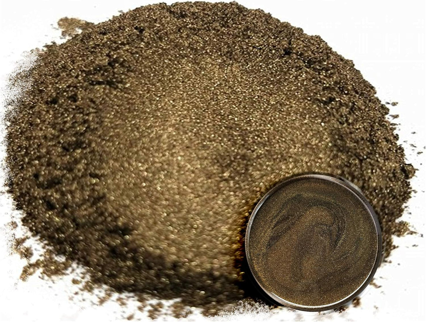 Eye Candy Premium Mica Powder Pigment “Shinai Brown” (25g) Multipurpose DIY Arts and Crafts Additive | Woodworking, Epoxy, Resin, Bath Bombs, Soap, Nail Polish, Lip Balm (Shinai Brown, 25G)