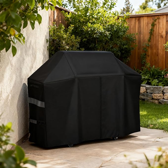 Heavy Duty 600D Grill Cover Fit for Napoleon 61500 Prestige PRO 500 and Prestige 500 Napoleon Rogue PRO 625 Gas BBQ Grill Accessories