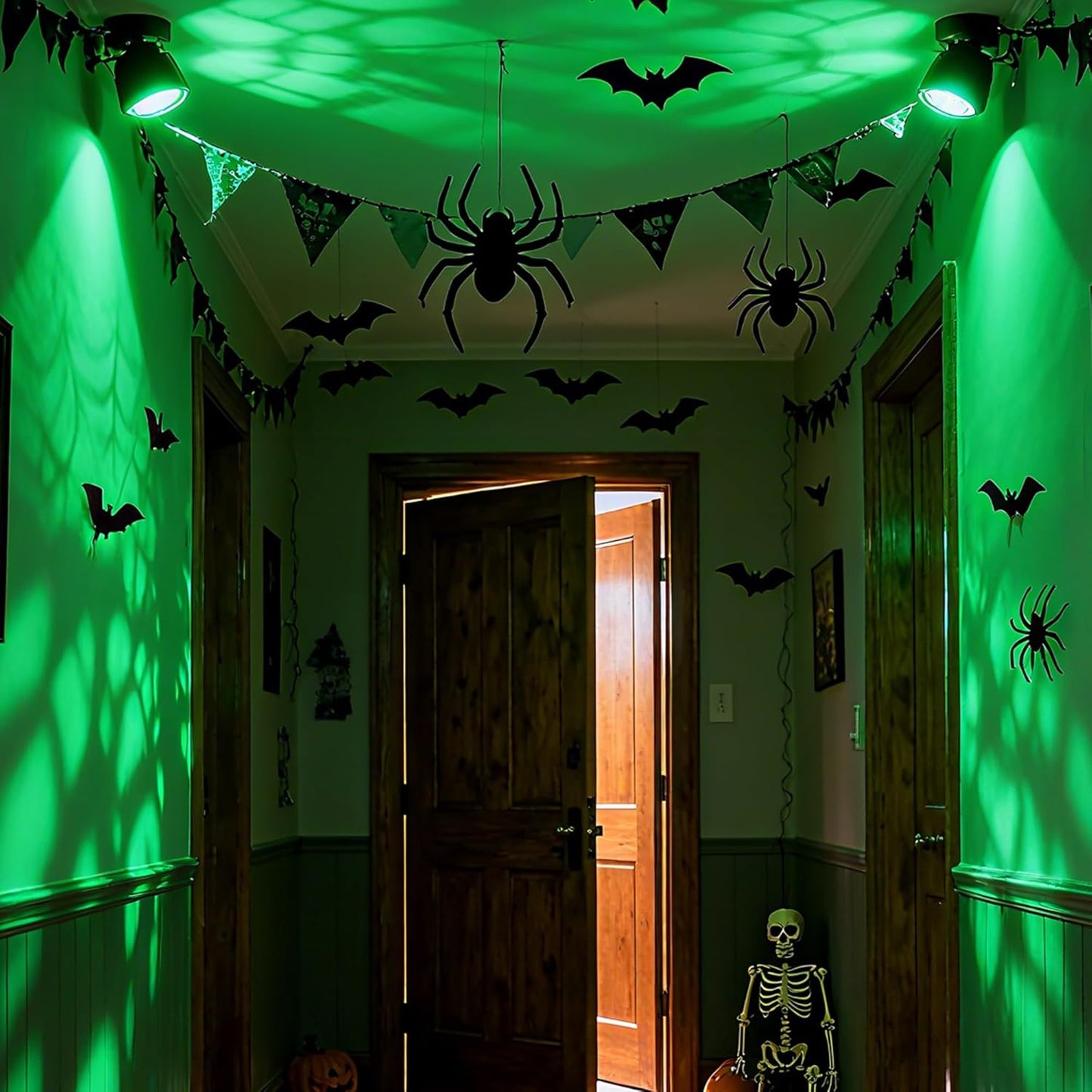 Lystaii 9pcs Lighting Gel Filter 11.8 x 11.8 Inches Gel Light Filter Color Correction Colored Overlays Transparent Color Filters Film Plastic Sheets for Film, Video, Photo, Stage Studio (Green)