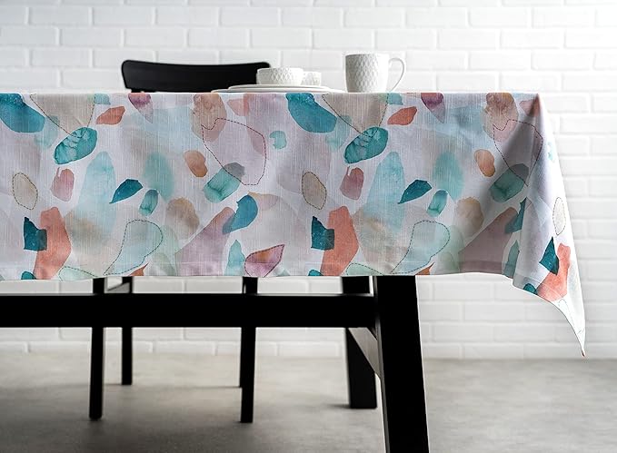 Maison d' Hermine Table Cloth Rectangle Table 100% Cotton 60 x 120 Inches Tablecloth Reusable Decorative for Dining Room, Farmhouse, Home, Party, Festive & Wedding Spring Summer - Summer Picnic