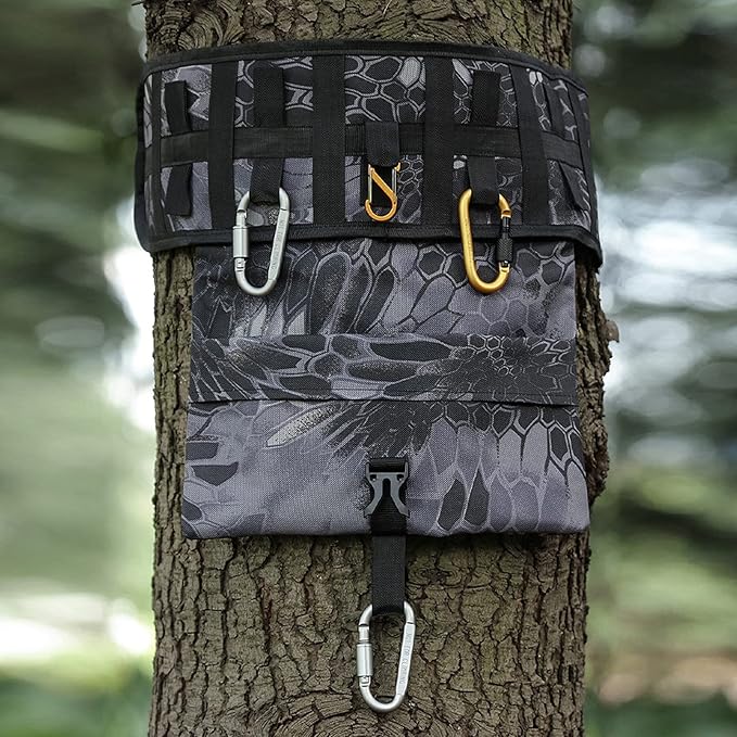 Camping Tableware Bag Travel Cooking Utensils Organizer Carry Case Picnic Roll Flatware Organizers Dinnerware Storage Portable Pouch for