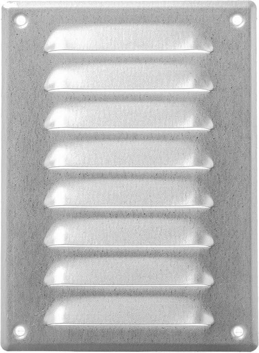 Repa Market 5.5" x 7.5" Inch (Outer Dimensions) Galvanized Air Vent Cover - Steel Steel Return Air Grilles - for Ceiling and Sidewall - HVAC - with Protection Screen (5.51'' x 7.48'' Inch)