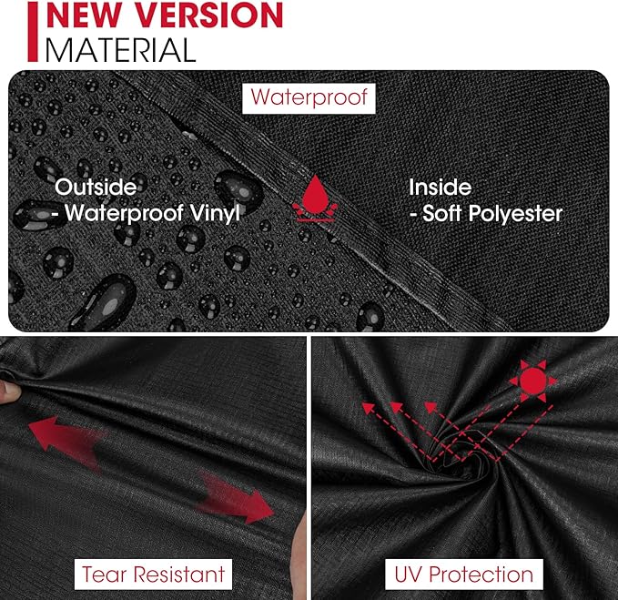 Unicook Vertical Smoker Cover Compatible with Pit Boss 4, 5, 7 Series, Wood Pellet Grill Cover for Outside, Outdoor Waterproof BBQ Protector, Compared to Pit Boss 73550
