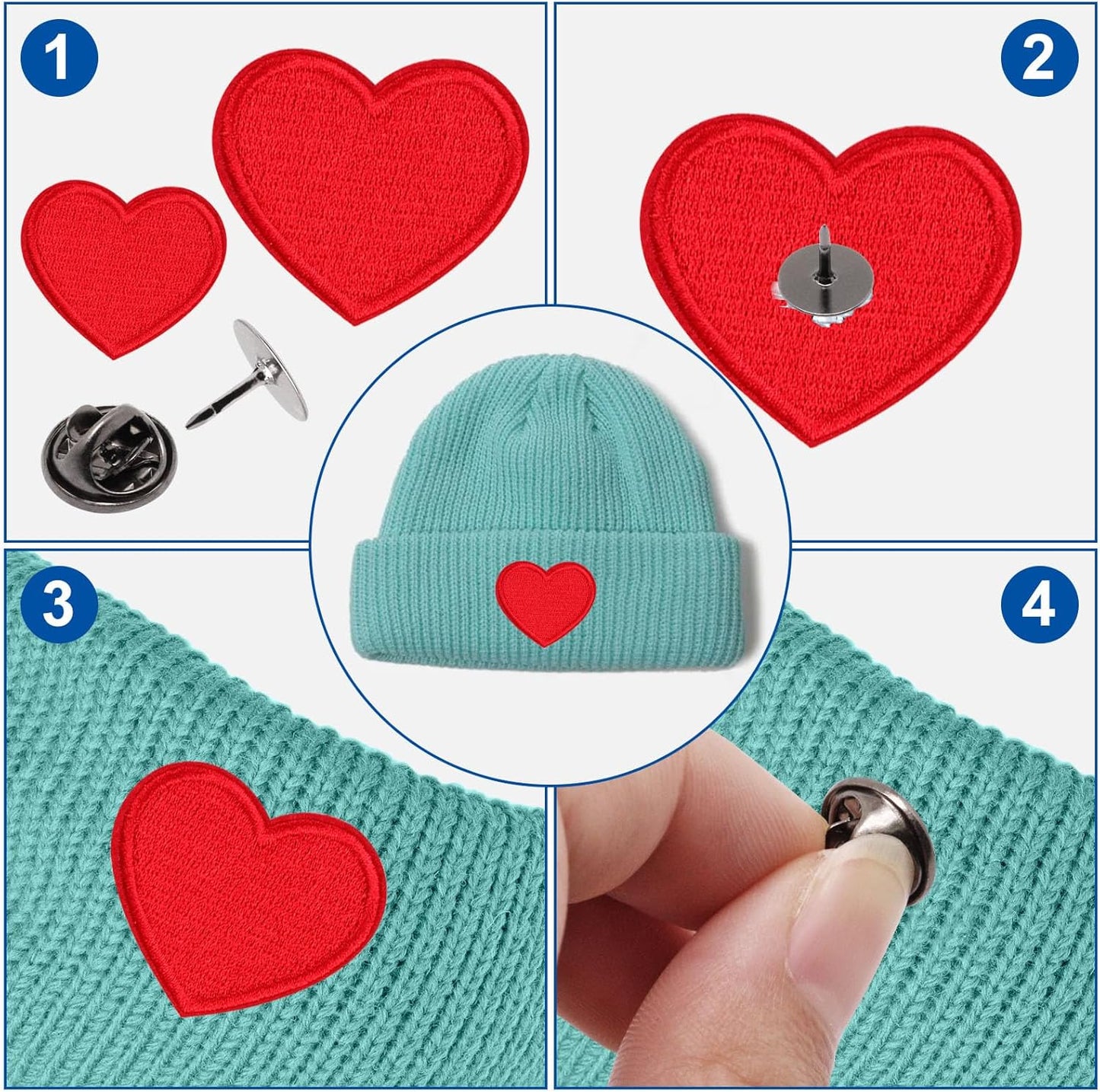 130 Set Pin Backs, Blank Pins Scatter Butterfly Clutch Pin Holder Enamel Pins Locking Backs Tie Tacks Jewelry Backings Clasp for Brooch Lapel Hat Uniform Badges Tie Tack (10mm, Silver&Black)