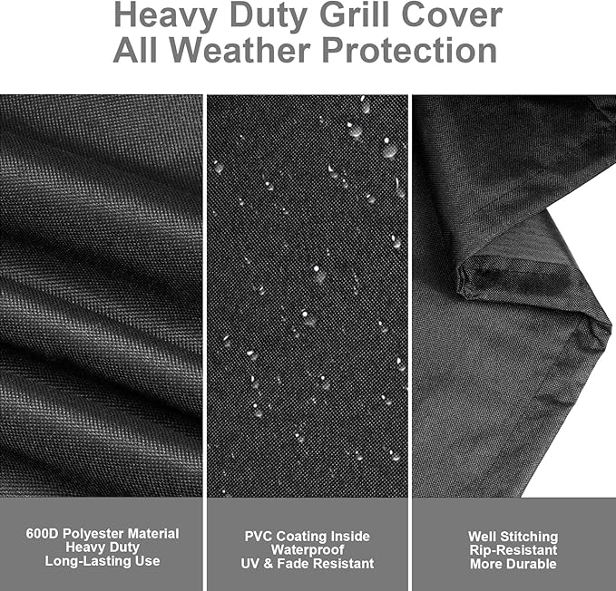 73700 Grill Cover for Pit Boss 700FB, Classic 700,Lexington 540,Lexington 500 Series Wood Pellet Grills, 42 Inch Waterproof BBQ Cover for Pitboss 400FB 700FB Pro 600 and Z Grill 550B