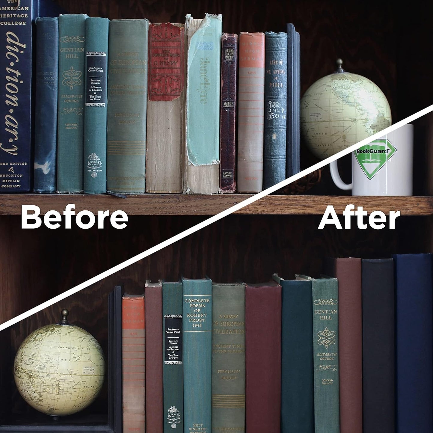 BookGuard 1 Inch Premium Bookbinding Repair Cloth Tape, 15 Yard Roll, Tan