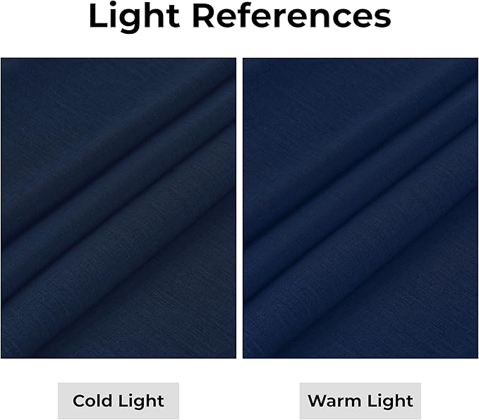 D'Moksha Homes Linen Navy Blue Table Runner 84 Inches Long - 100% Pure Linen 14 x 84 Inch Table Runner for Dining, Winter, Holiday - Machine Washable