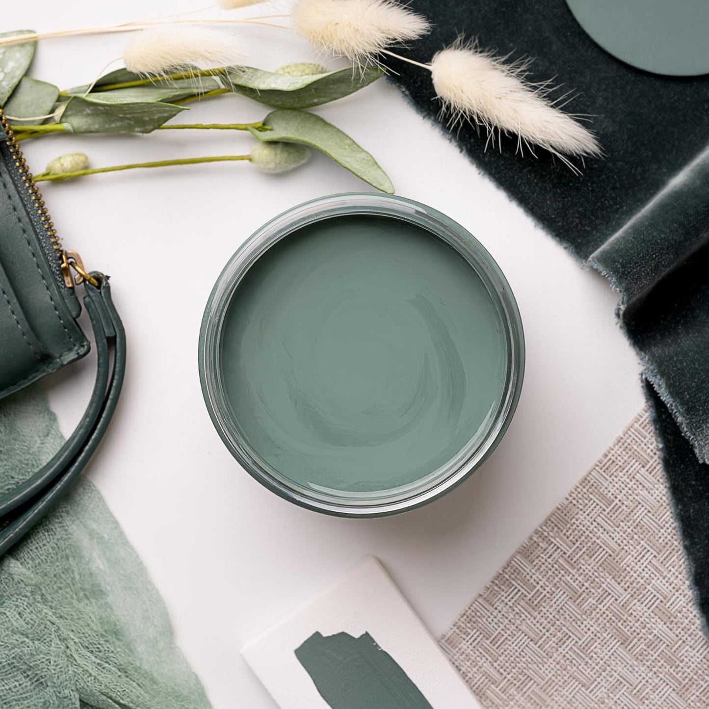 Dixie Belle Paint Company Chalk Finish Furniture Paint – Blue Grass (32oz) – Matte Chic Chalk Mineral DIY Furniture Paint