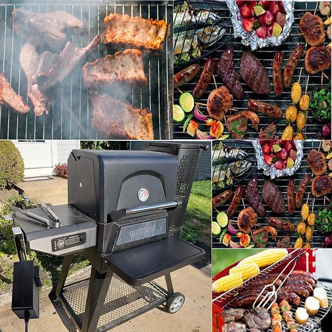 Power Adapter Replacement 9004190216 for Masterbuilt Gravity Series 560/800/1050 XL Digital Charcoal Grill and Smoker Combo, Gravity Power Supply with 16.4 feet Long Cord