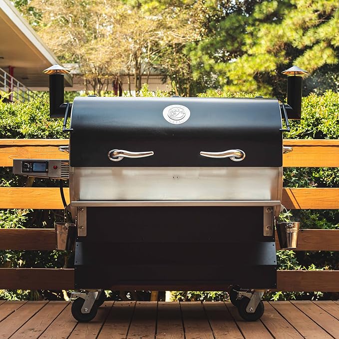 recteq RT-2500 BFG Pellet Smoker Grill, Wi-Fi-Enabled Outdoor Grills & Smokers, Electric Pellet Grill with 2500 Sq In Cook Space, RT-2500 BFG + Cover