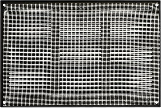 Repa Market 12x8 Inch Air Vent Cover/Anthracite Galvanized Steel Louvered Grill Cover with Mesh Screen/Wall or Ceiling Vent/Durable Flush Mount HVAC Register for Indoor and Outdoor Ventilation