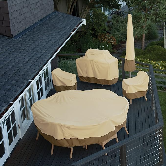 Classic Accessories Veranda Water-Resistant 43.5 Inch BBQ Grill Cover