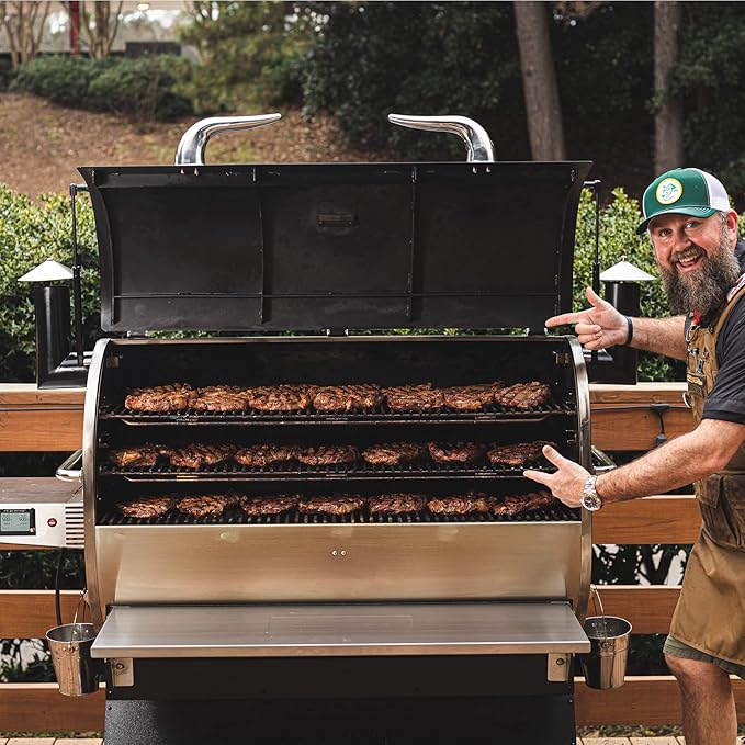recteq RT-2500 BFG Pellet Smoker Grill, Wi-Fi-Enabled Outdoor Grills & Smokers, Electric Pellet Grill with 2500 Sq In Cook Space, RT-2500 BFG + Cover