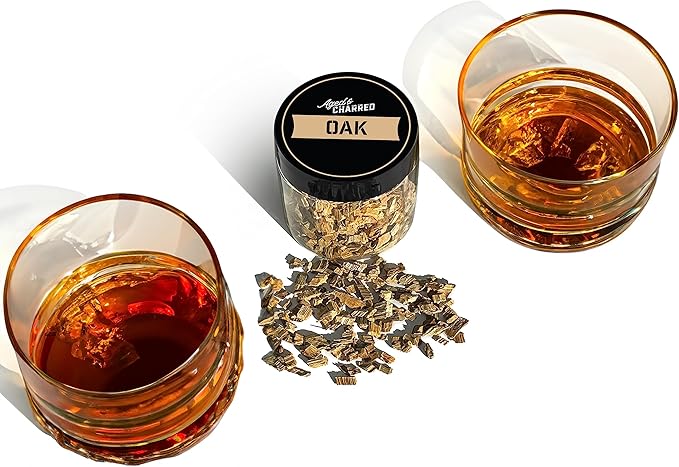 400 Cocktail Smoker Wood Chips - Bold Flavors Big Pack - Pecan, Hickory, Oak, Mesquite - Whiskey Smoker Wood Chips for Bourbon & Cocktail Smoker Kits