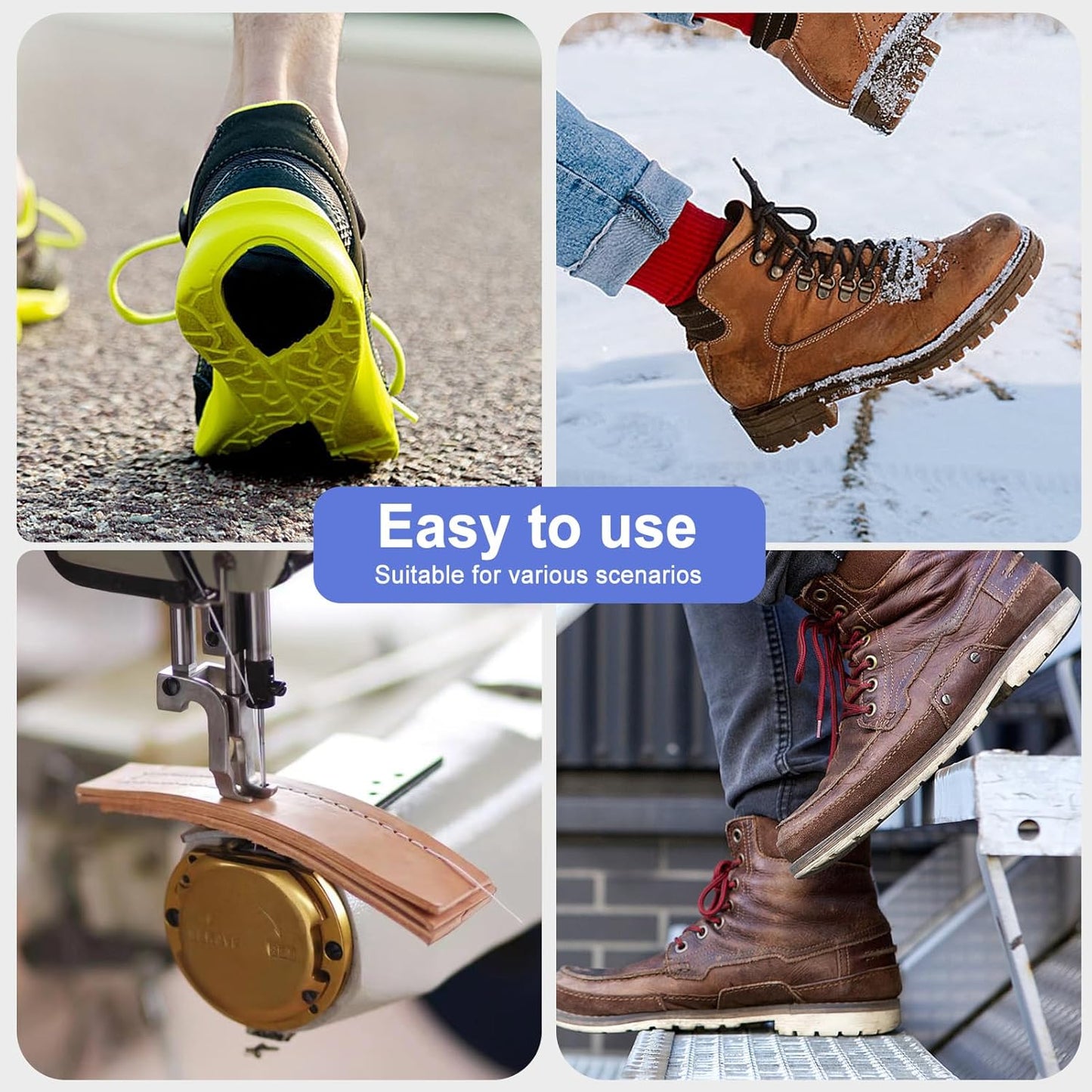 Extra Strong Bonded Nylon Thread #138 Tex135 – 16 OZ, 3000yds, Versatile Stitching Solution for Leather, Upholstery, Canvas Repair and More (Dark Gray)