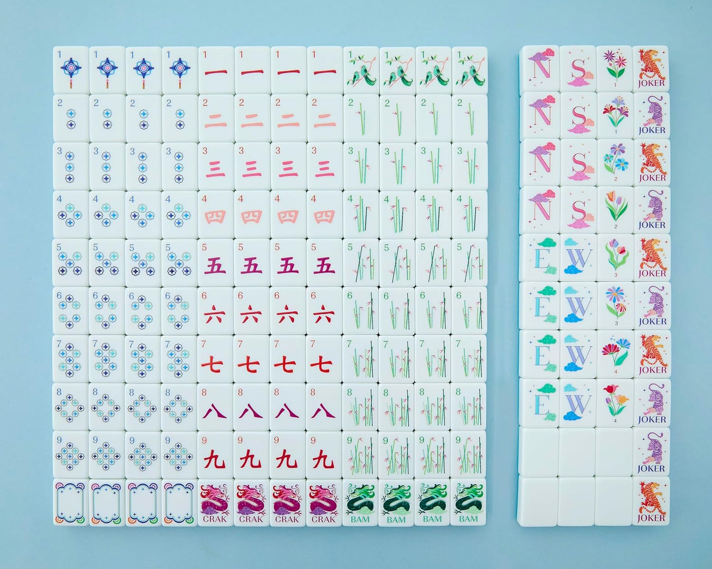 Celestial Mahjong Tiles
