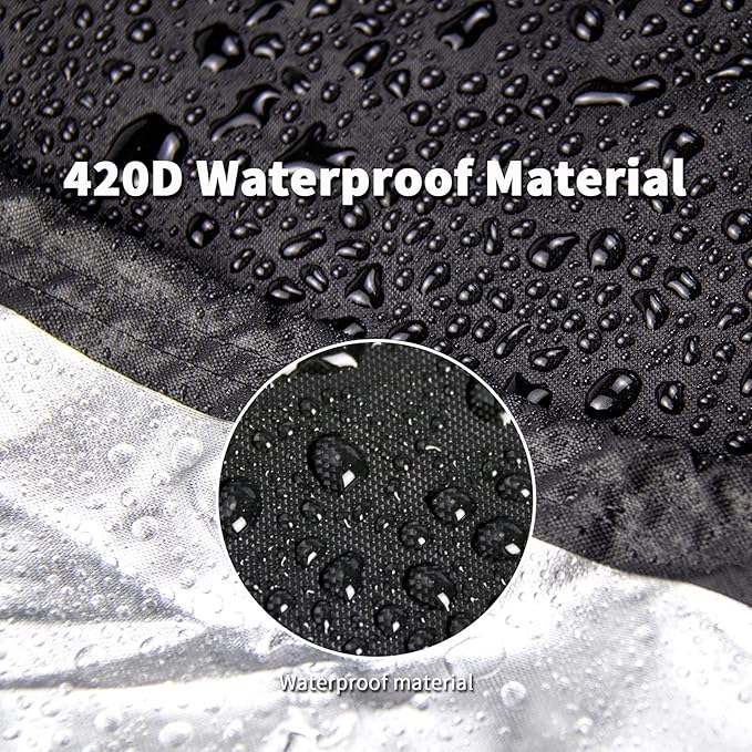 Personalized Outdoor Cover for Griddle Grill, Waterproof& Dustproof Cover for Protecting Patio Outdoor Grill, Customized Size,Black