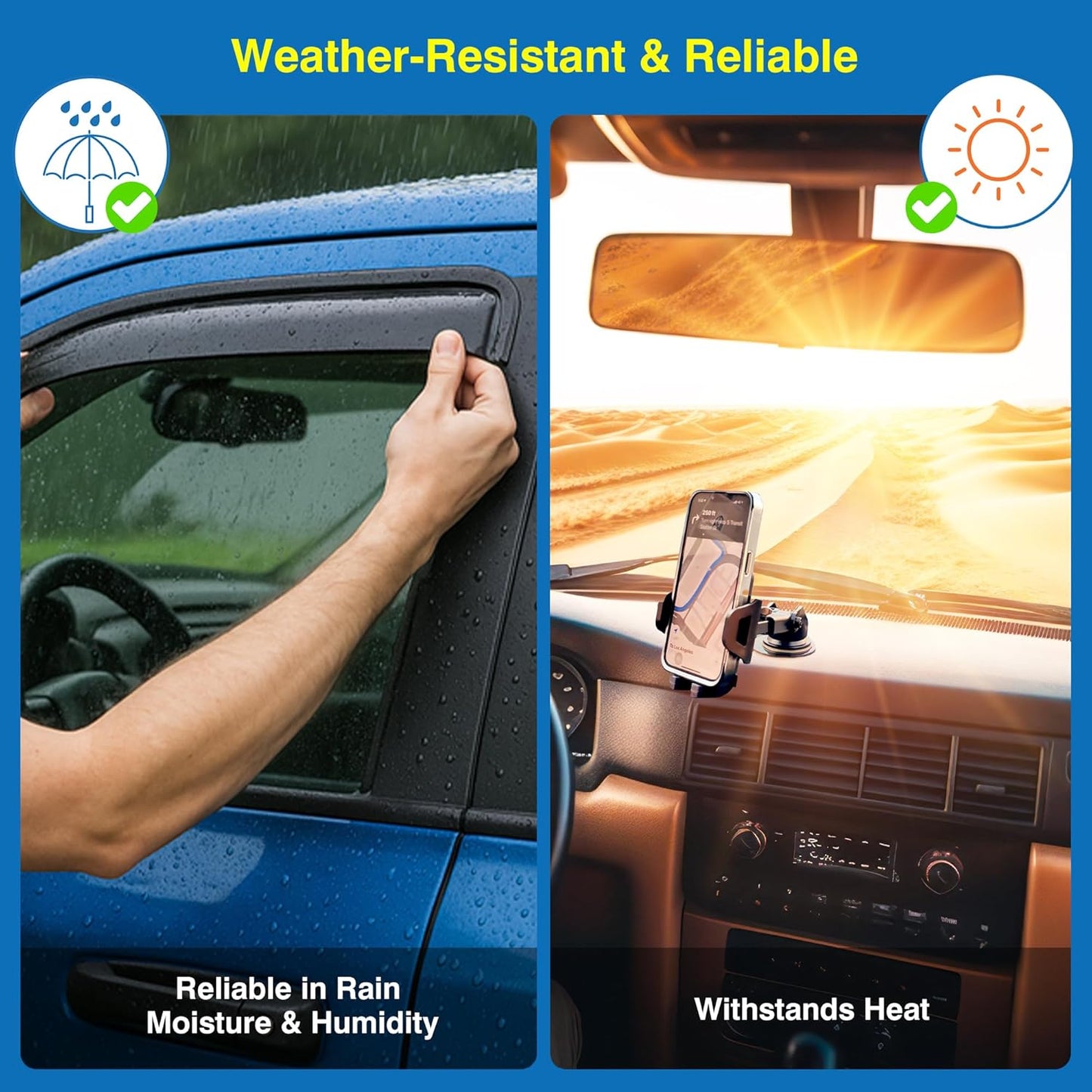 Tapsi Heavy Duty Double Sided Foam Mounting Tape – 0.4" x 36 FT Automotive-Grade Tape with Adhesion Promoters for Plastic Surfaces (0.4" x 36 ft)