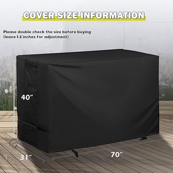 Griddle Cover for Blackstone ProSeries 4-Burner 36" Propane Griddle with Cabinet and Hood 2307, Flat Top Grill Cover for Blackstone Pro 4-Burner 36in Cabinet Grill W/Hood 2154