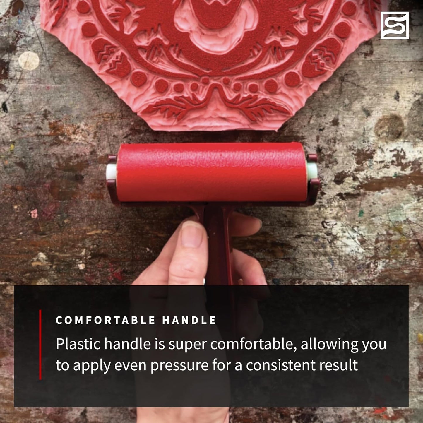 Speedball Art Products Company 004117 004117 Soft Rubber Brayer