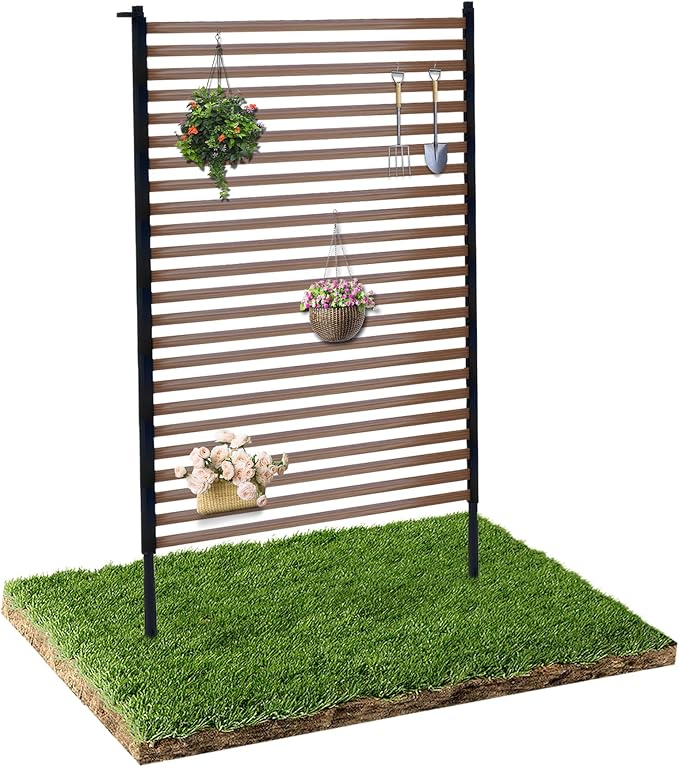 Outdoor Privacy Screens, 3.28FT X 6FT Decorative Privacy Fence Panels for Patio, Backyard and Garden