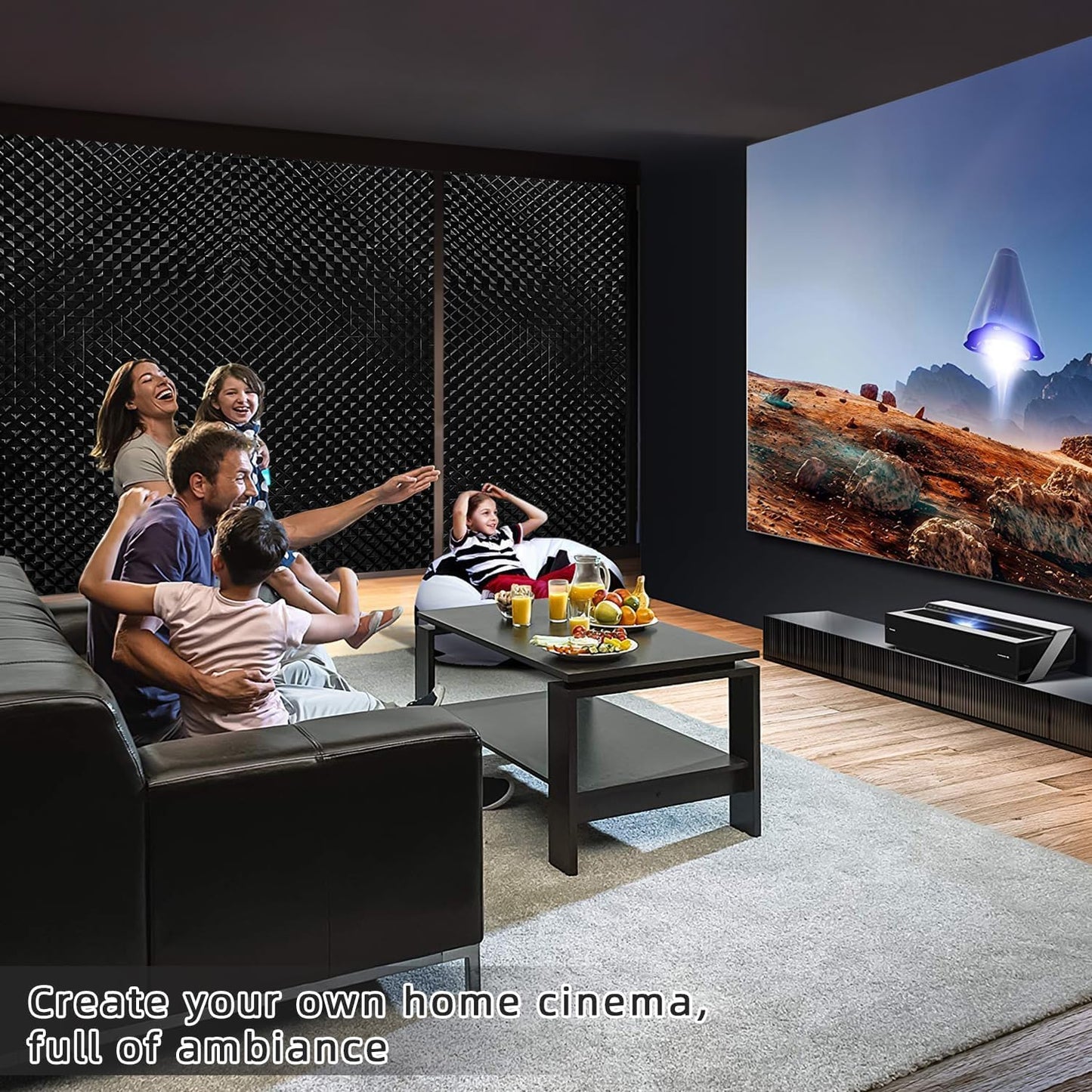 Qualsen Blackout Window Film, 𝟑𝐃𝐕𝐢𝐬𝐮𝐚𝐥𝐀𝐩𝐩𝐞𝐚𝐥 100% Light Sun Blocking Privacy Film for Glass Windows, Removable No Glue Black Out Window Tint for Home Day Sleep Garage 47.2×78.7inch