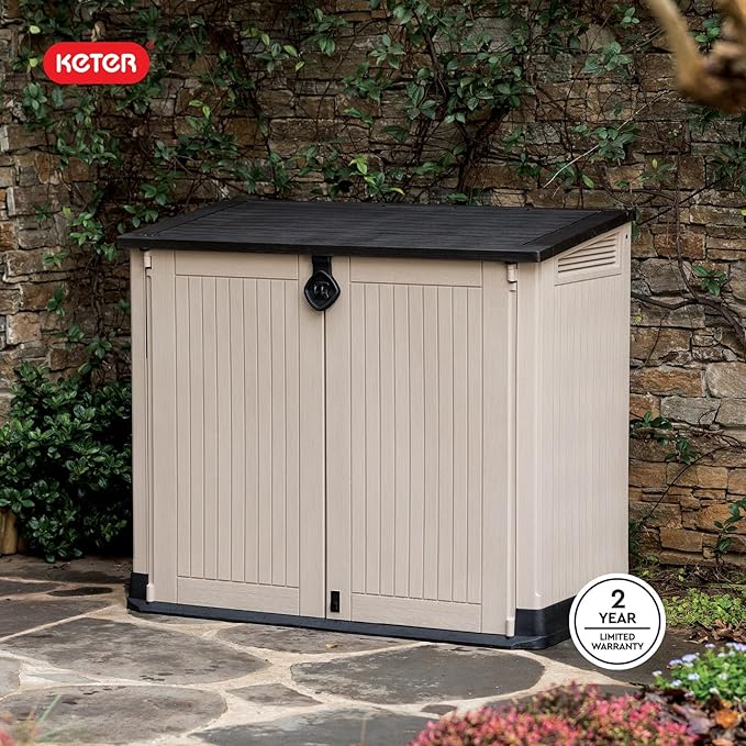 Keter Store-It-Out MIDI Outdoor Resin Horizontal Storage Shed