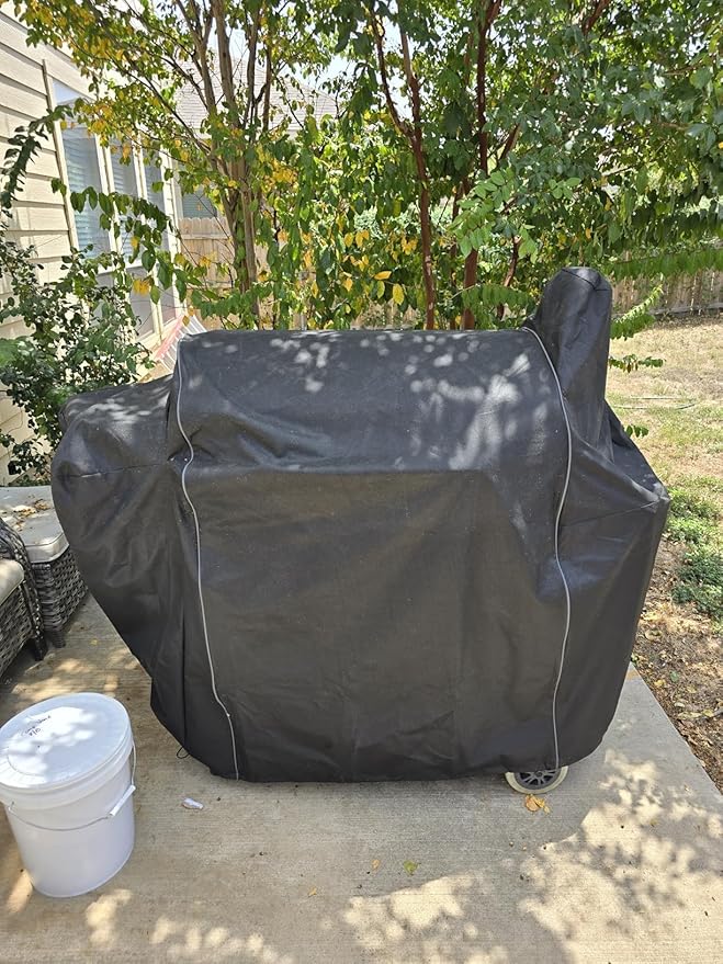 ZJYWSCH Grill Cover for Pit Boss Pro Series 1600 Wood Pellet Grill Smoker PB1600PS1 PB1600PS3 Sportsman 1600 Heavy Duty Waterproof PitBoss 1600 Grill Cover