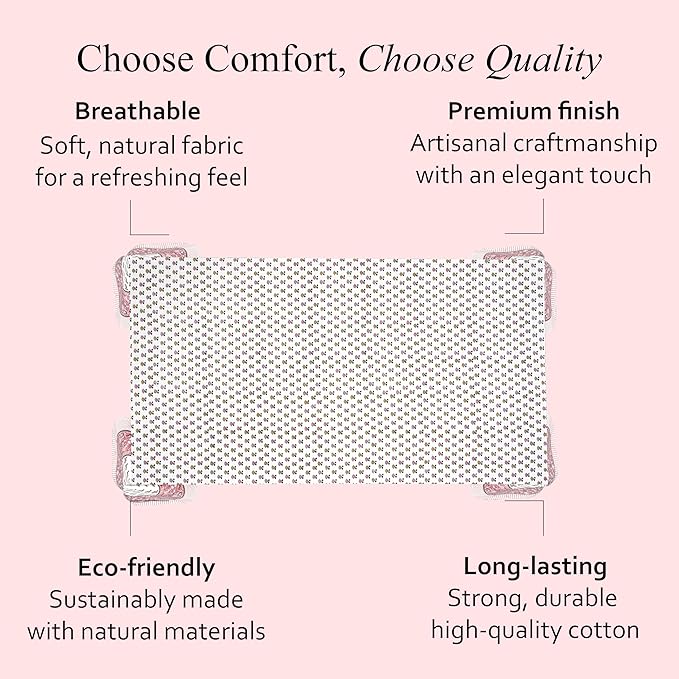 CPC Rosette Bloom Tablecloth 100% Cotton 70x118 Inch Indian Block Print Rectangle Table Cover, Table Cloth for Gifting in Weddings, Halloween, Fall, Christmas, Thanksgiving