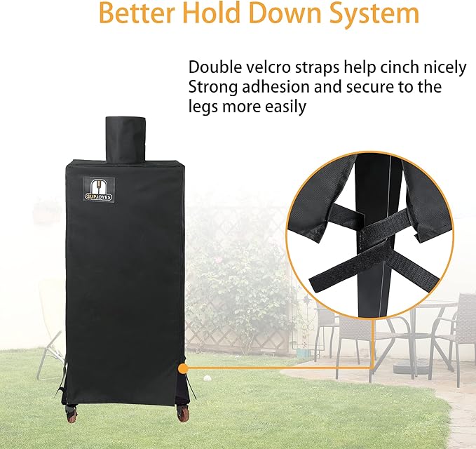 SUPJOYES 73351 Cover for Pit Boss Pellet Smoker Grill, Pitboss 3 Series Vertical Smoker Cover, Heavy Duty Waterproof BBQ Accessories