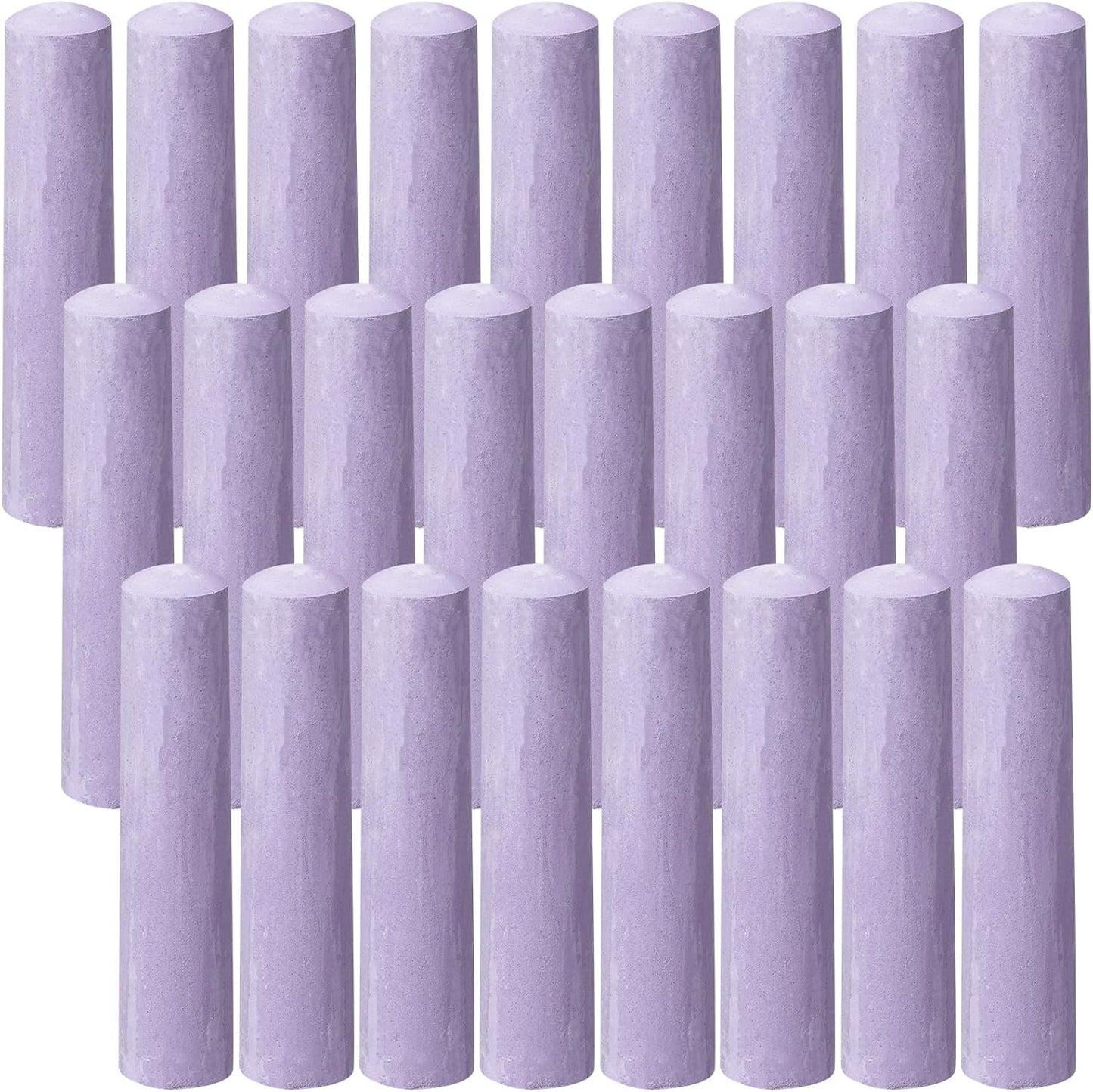 25 Pcs Sidewalk Chalks for Kids Non Toxic Jumbo Chalk for Party Gift Outdoor Art Classroom Play Painting (Purple)