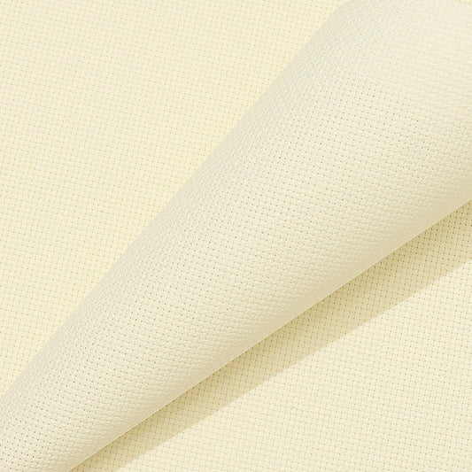 Aida Cloth 16 Count Cross Stitch Fabric,19×28inch (16CT,Off White)