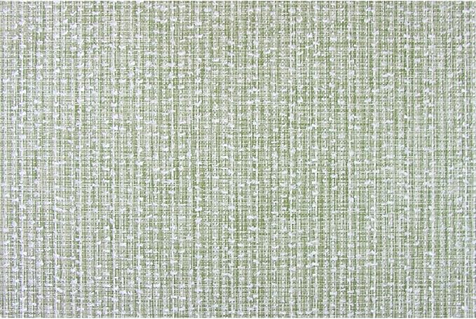 PIGCHCY Elegant Placemats Set of 4 Blended Woven Heat Resistant Durable Placemats Washable Easy to Clean Table Mats for Dining Room and Decorate (Colorful Green)